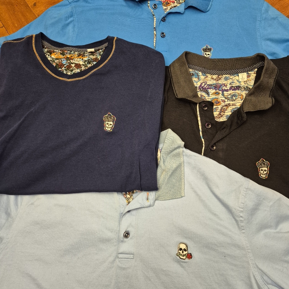 Men's Casual Shirt Collection - Blue, Black, Light Blue